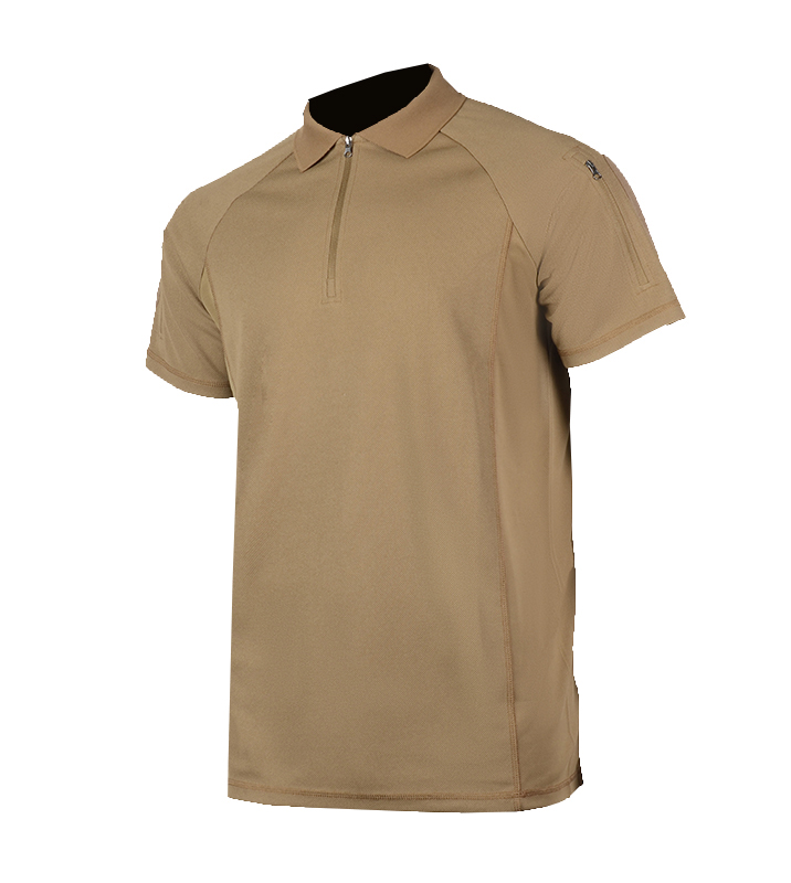 ZIPPED TACTICAL POLO SHIRT
